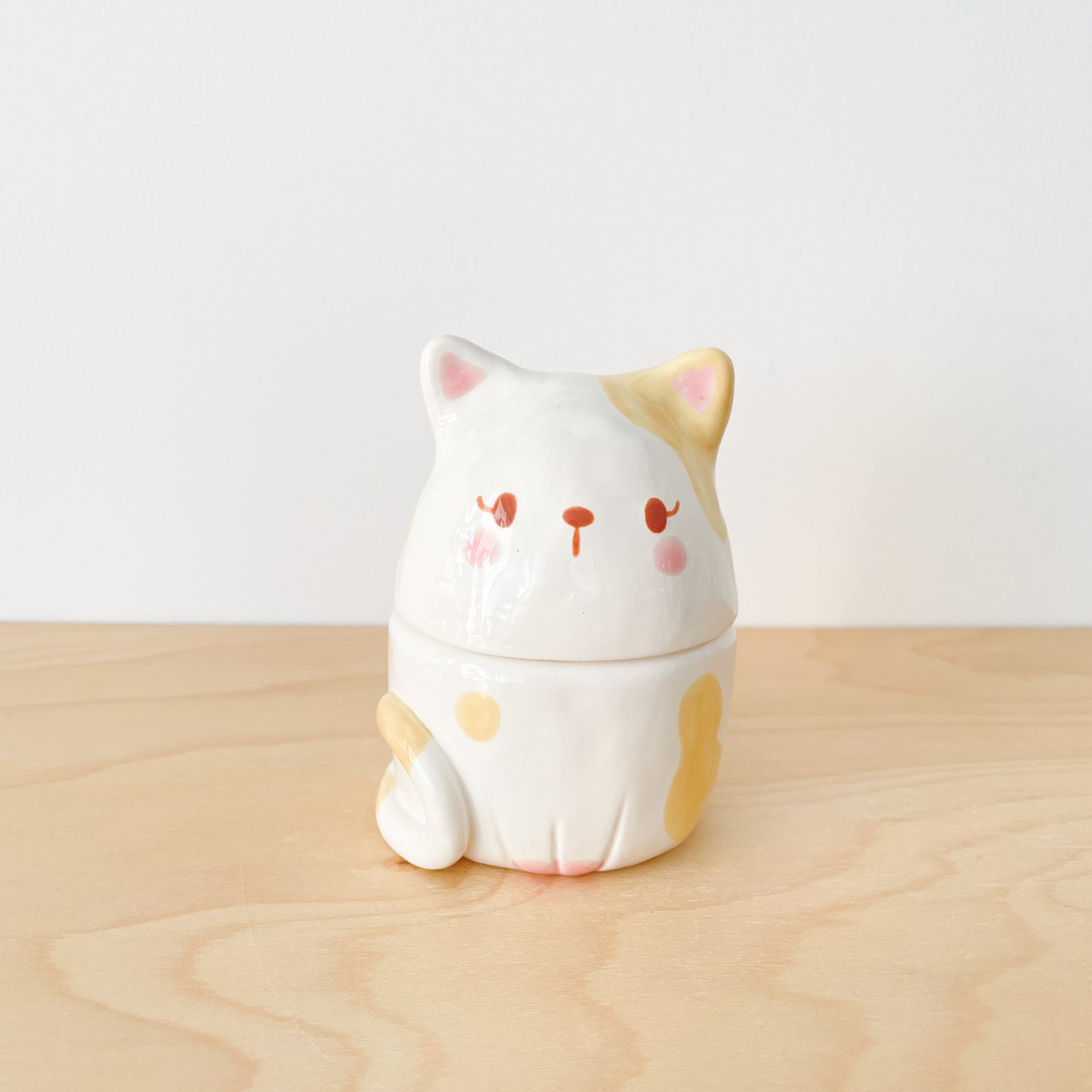Spotty Cat Jar