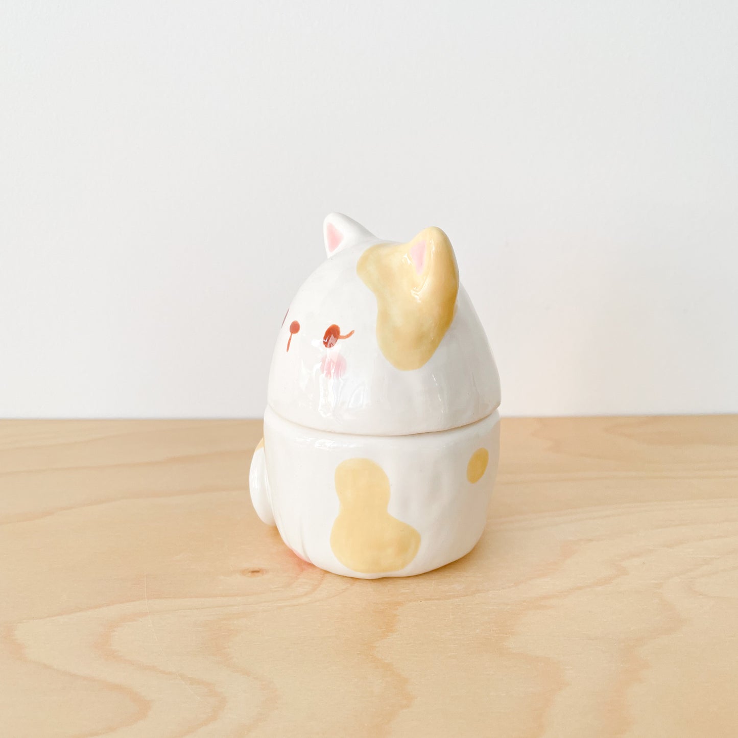 Spotty Cat Jar