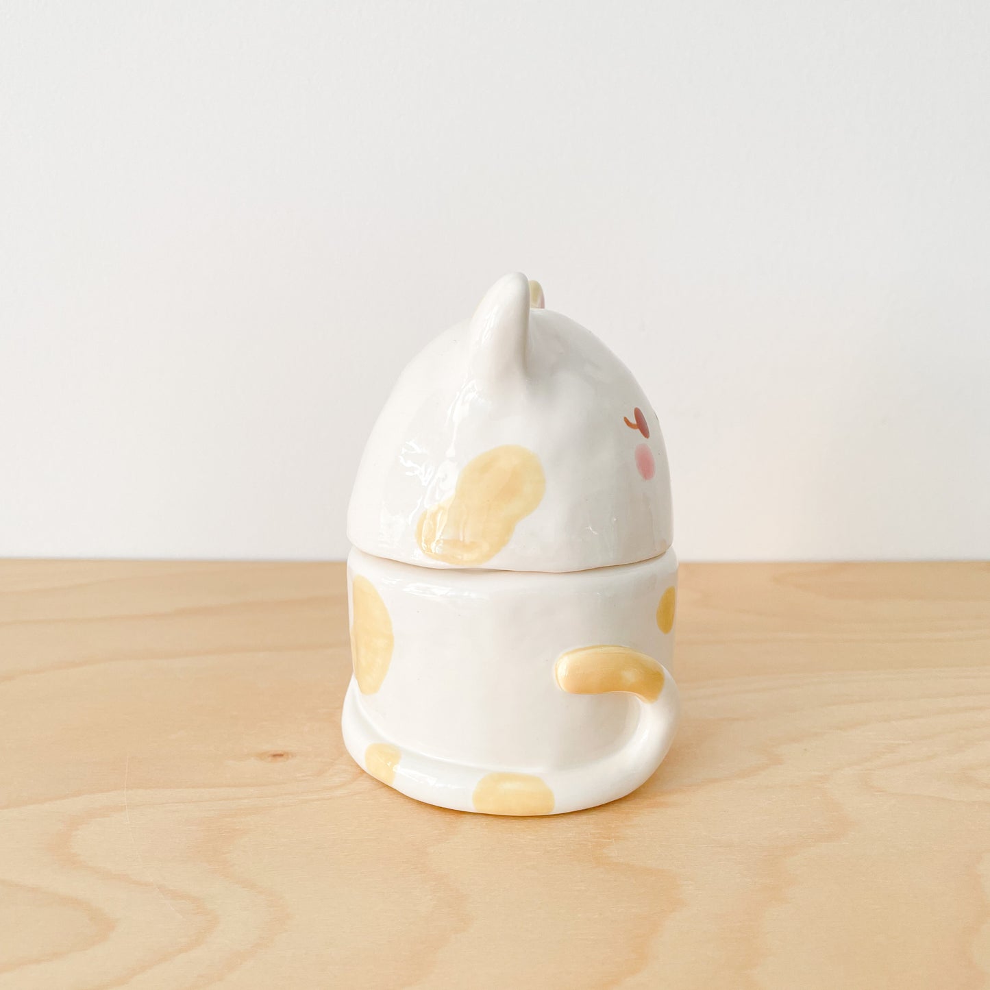 Spotty Cat Jar