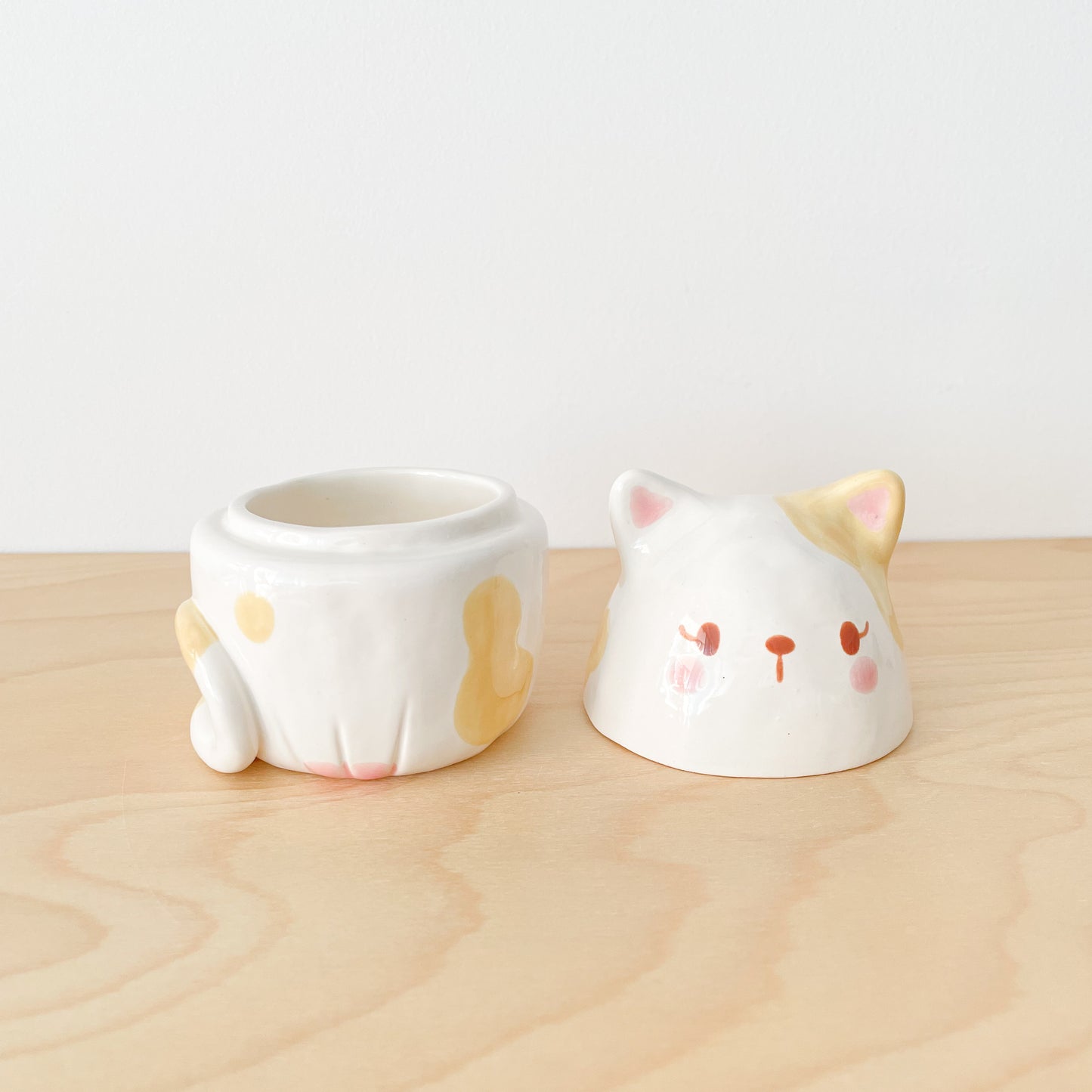 Spotty Cat Jar