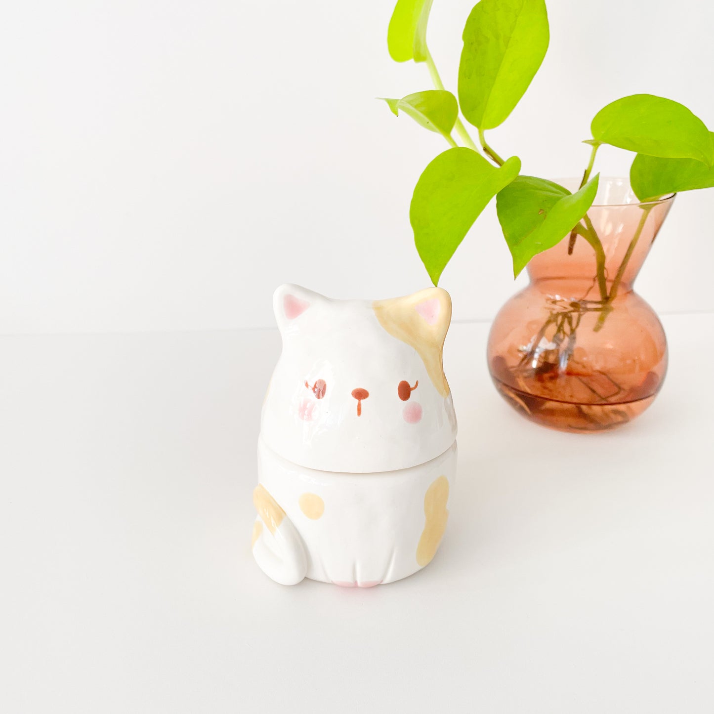 Spotty Cat Jar