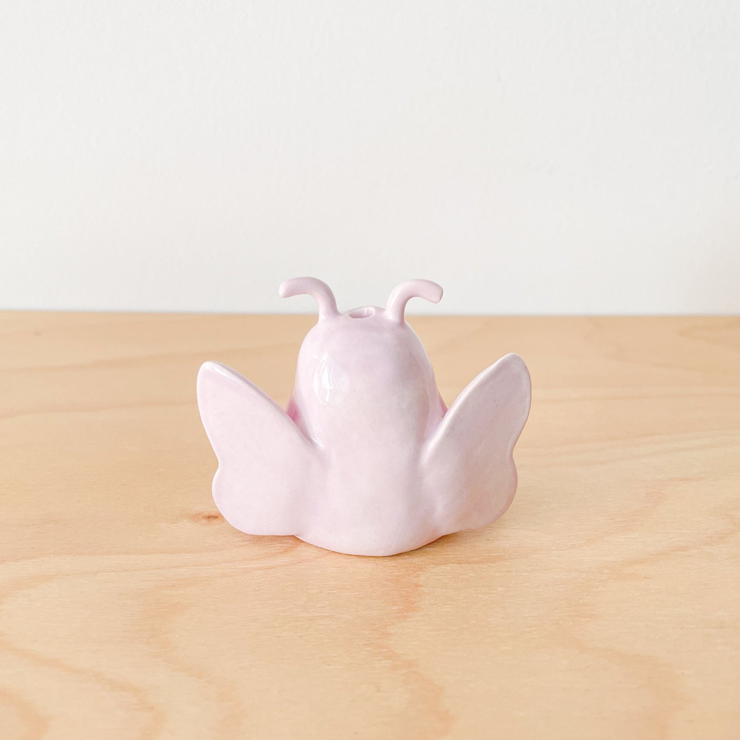 Purple Butterfly Mini Vase