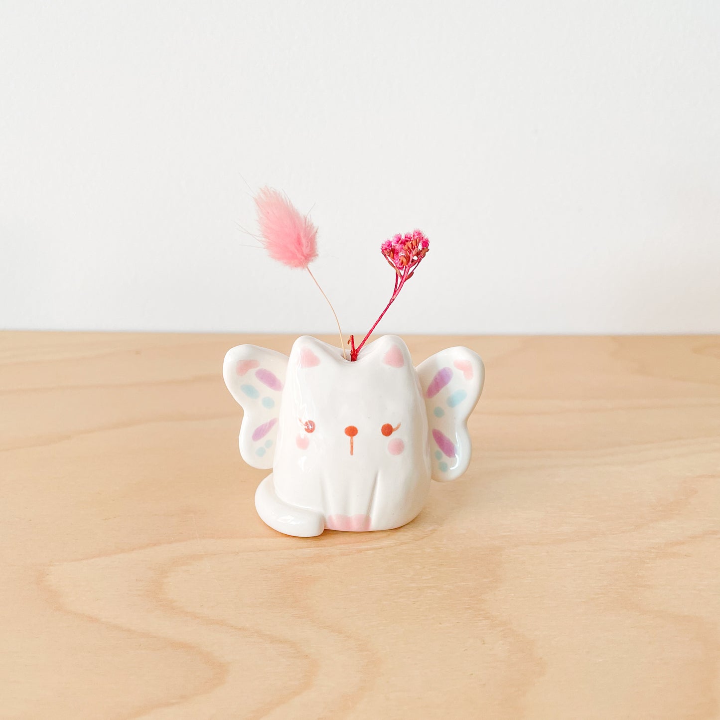 Fairy Cat Mini Vase