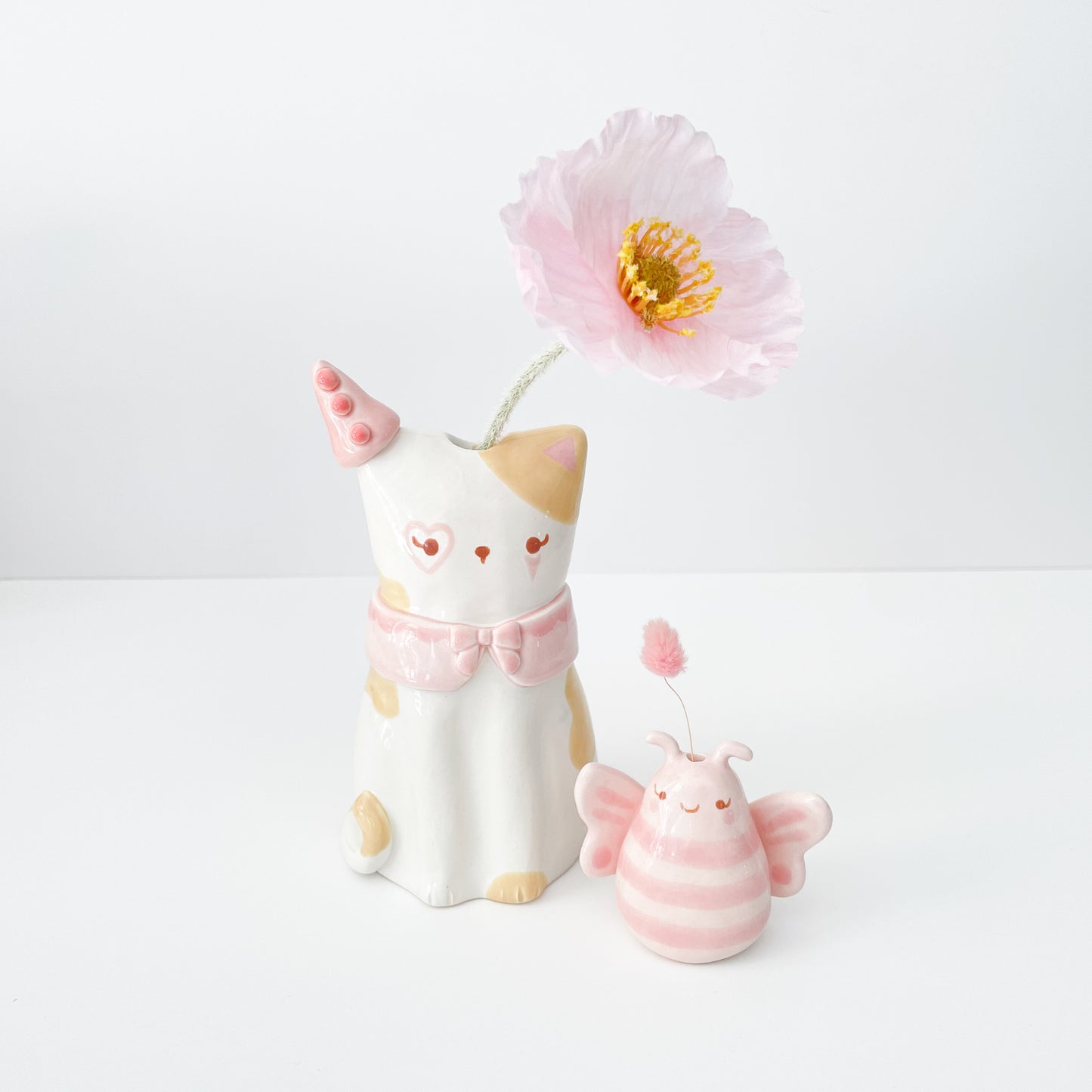 Puddles Circus Cat Vase