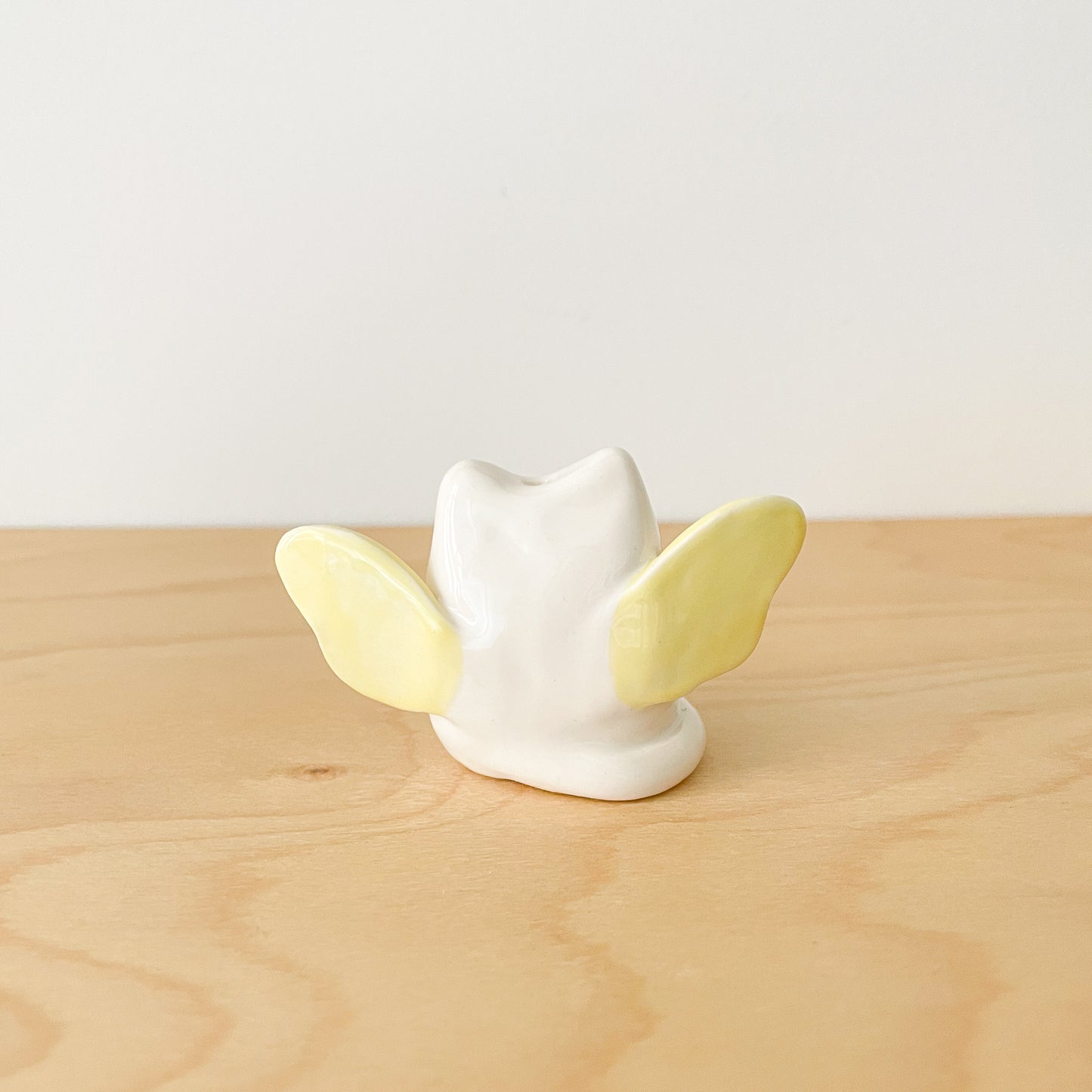 Angel Cat Mini Vase
