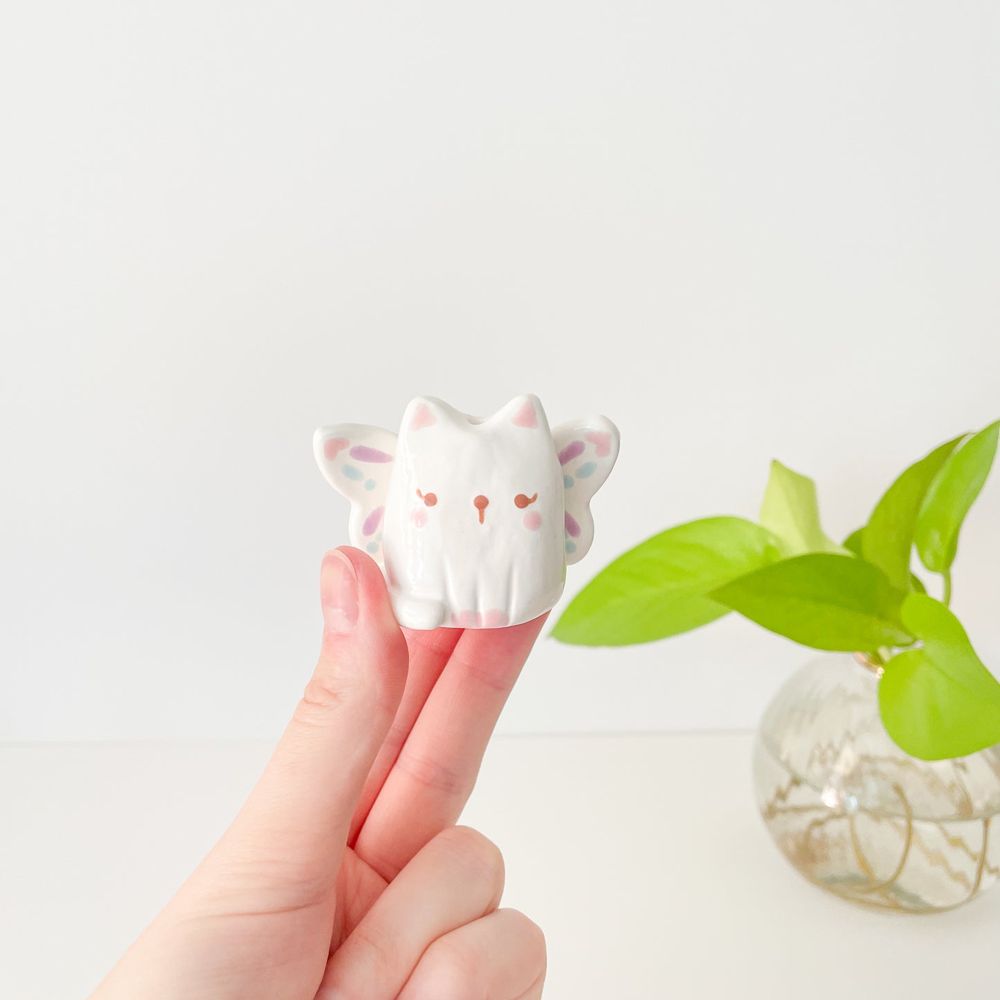 Fairy Cat Mini Vase