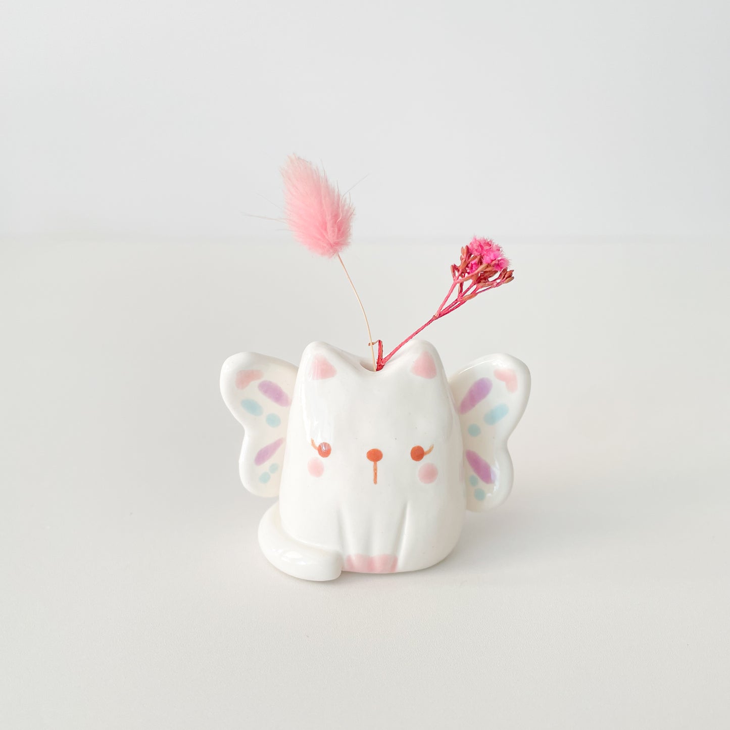 Fairy Cat Mini Vase
