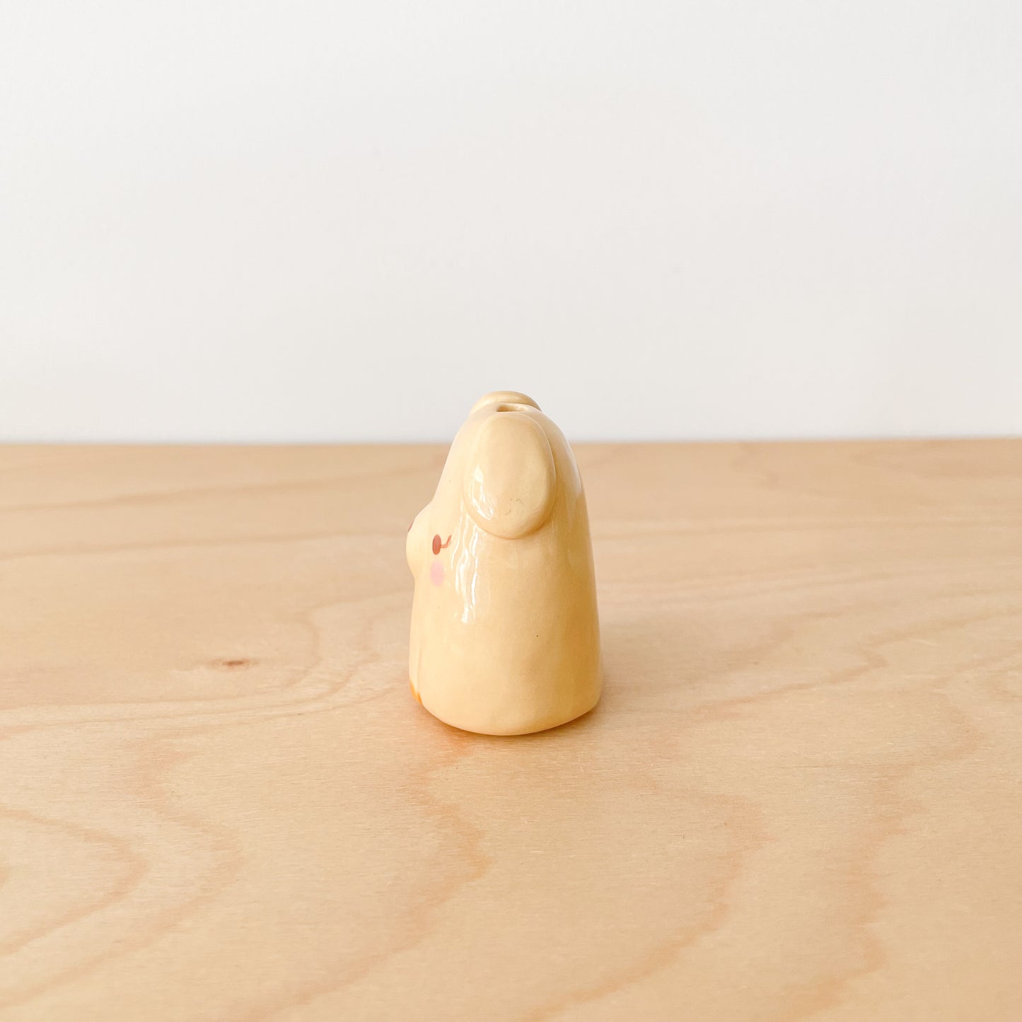 Caramel Dog Mini Vase