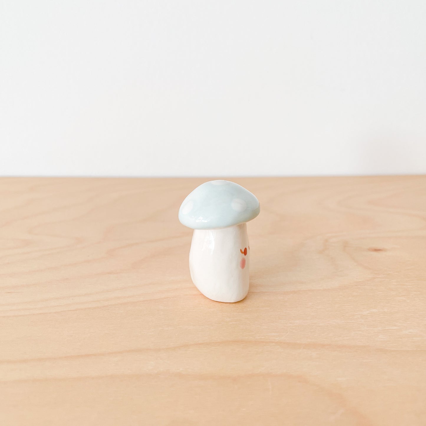 Blue Mushroom Desk Pal