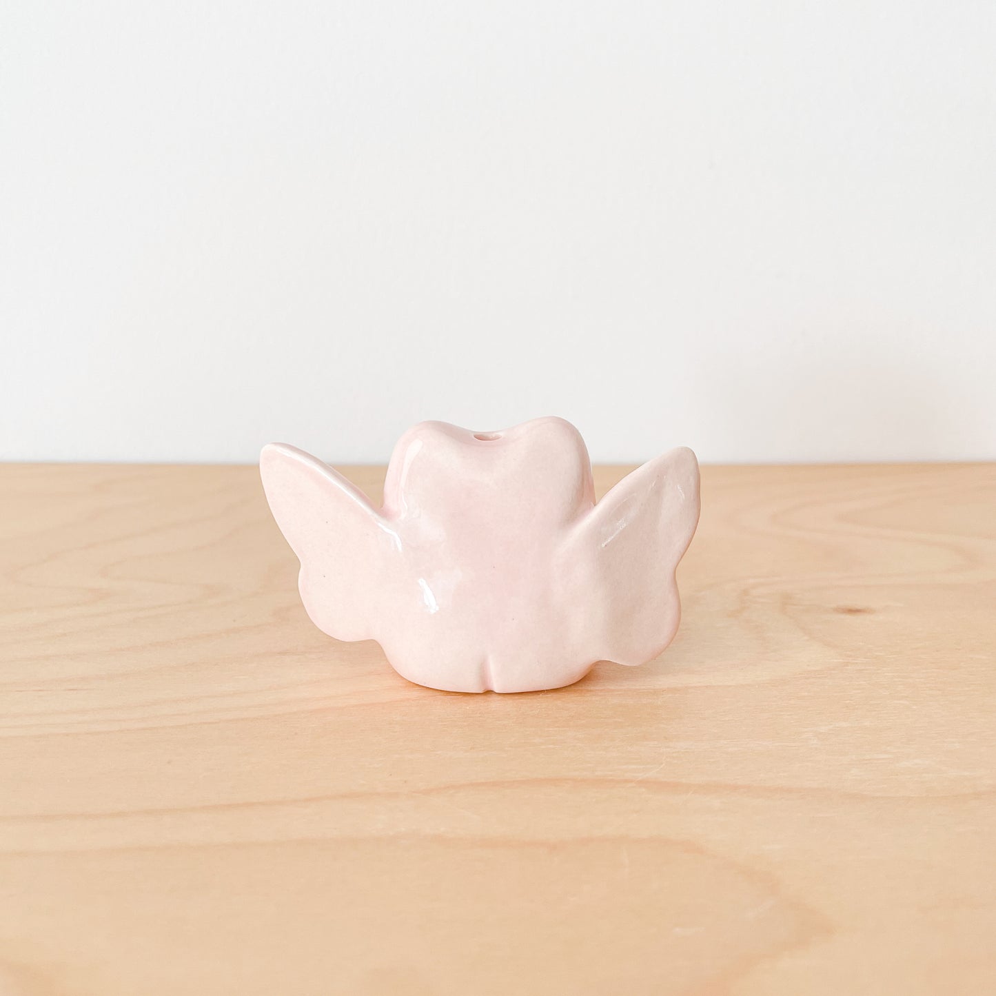 Pink Fairy Frog Mini Vase