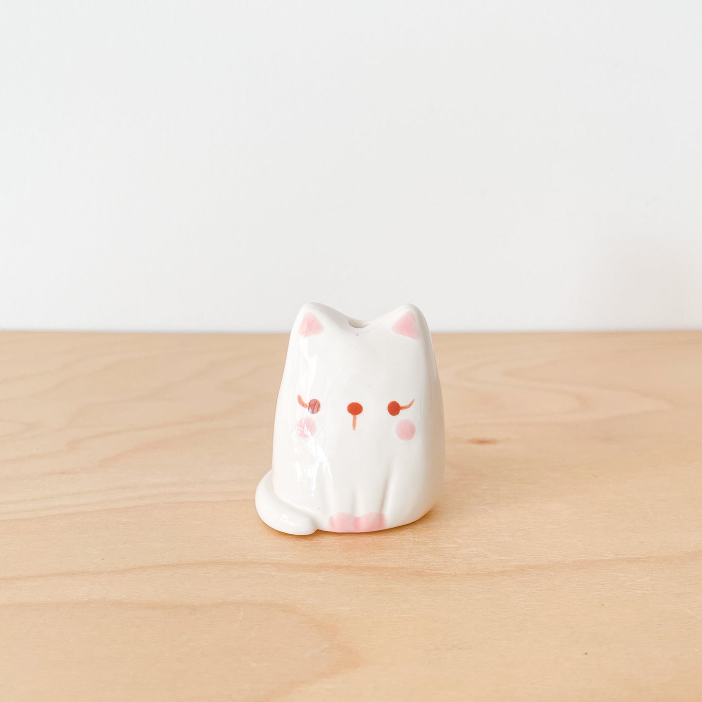 Cat Mini Vase