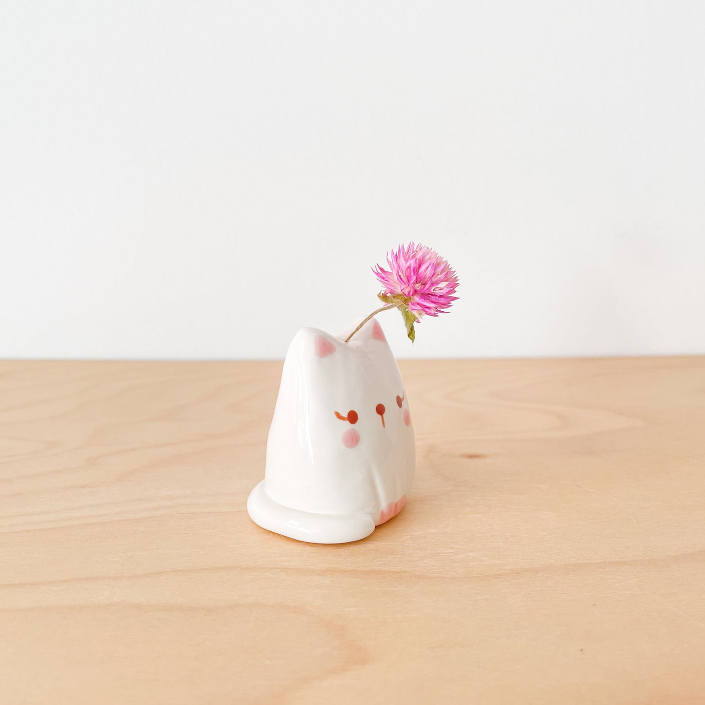 Cat Mini Vase