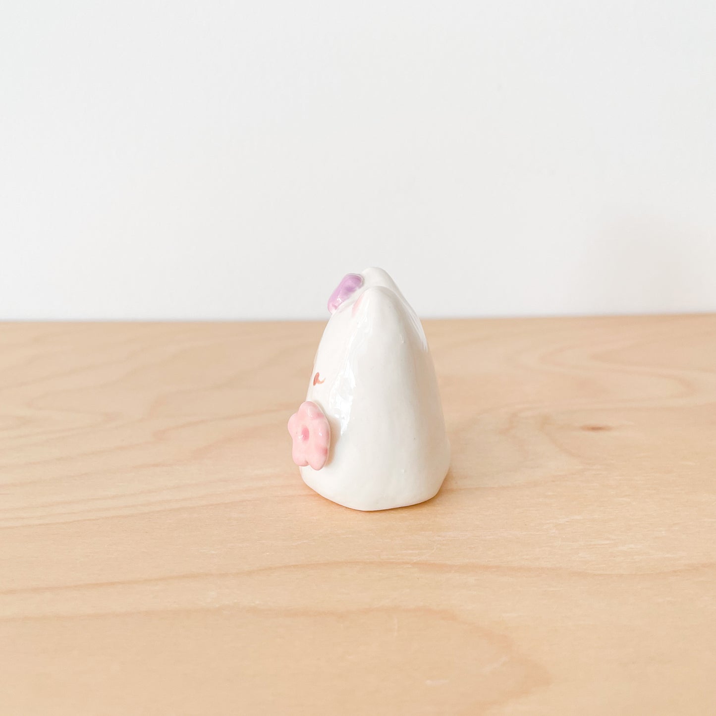 Blooming Cat Mini Vase