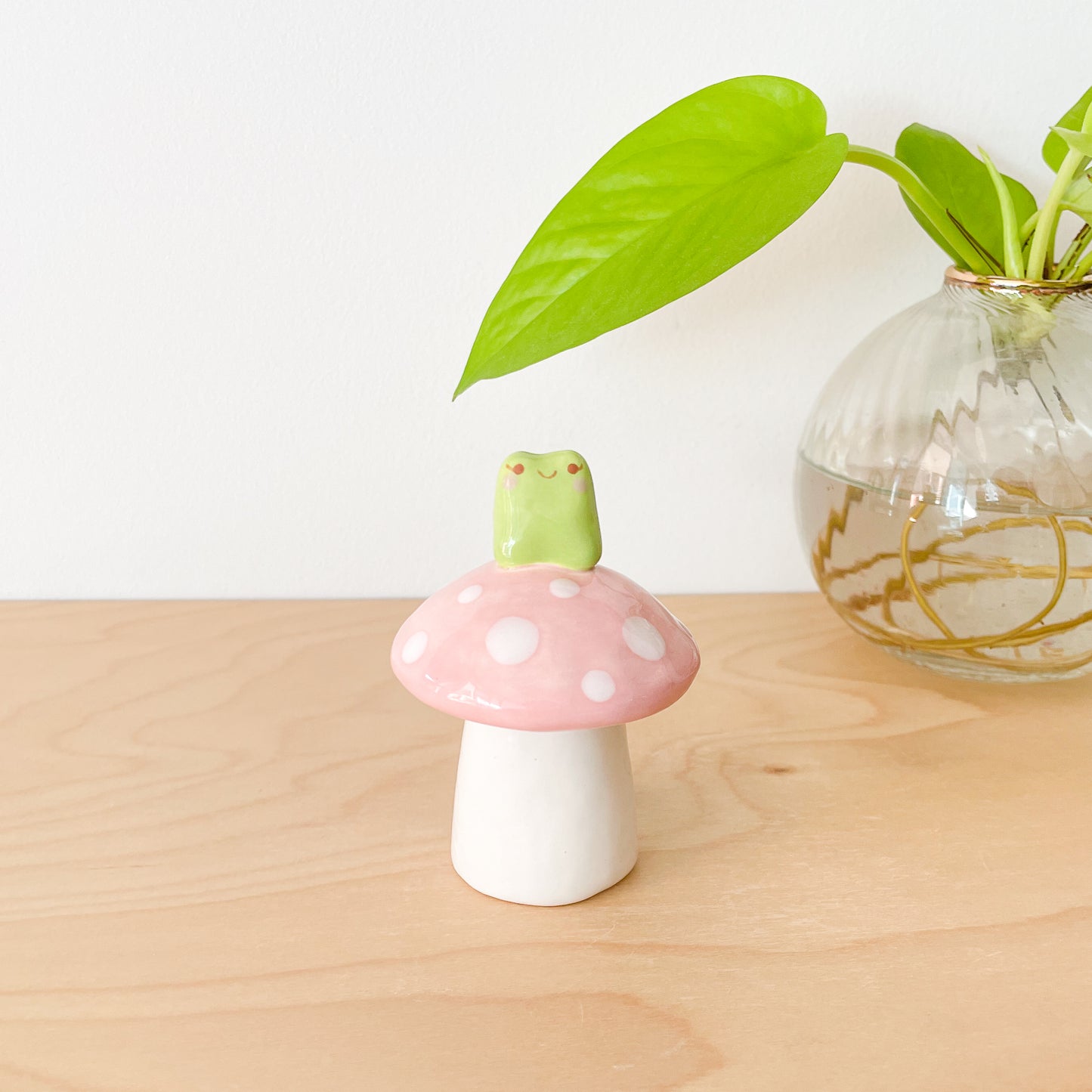 Pink Froggy Toadstool