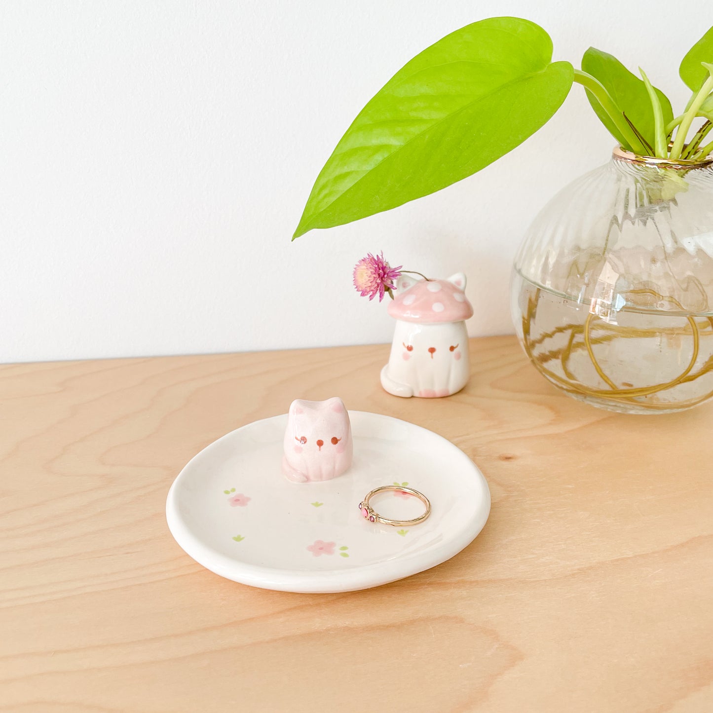 Cat Meadow Trinket Dish