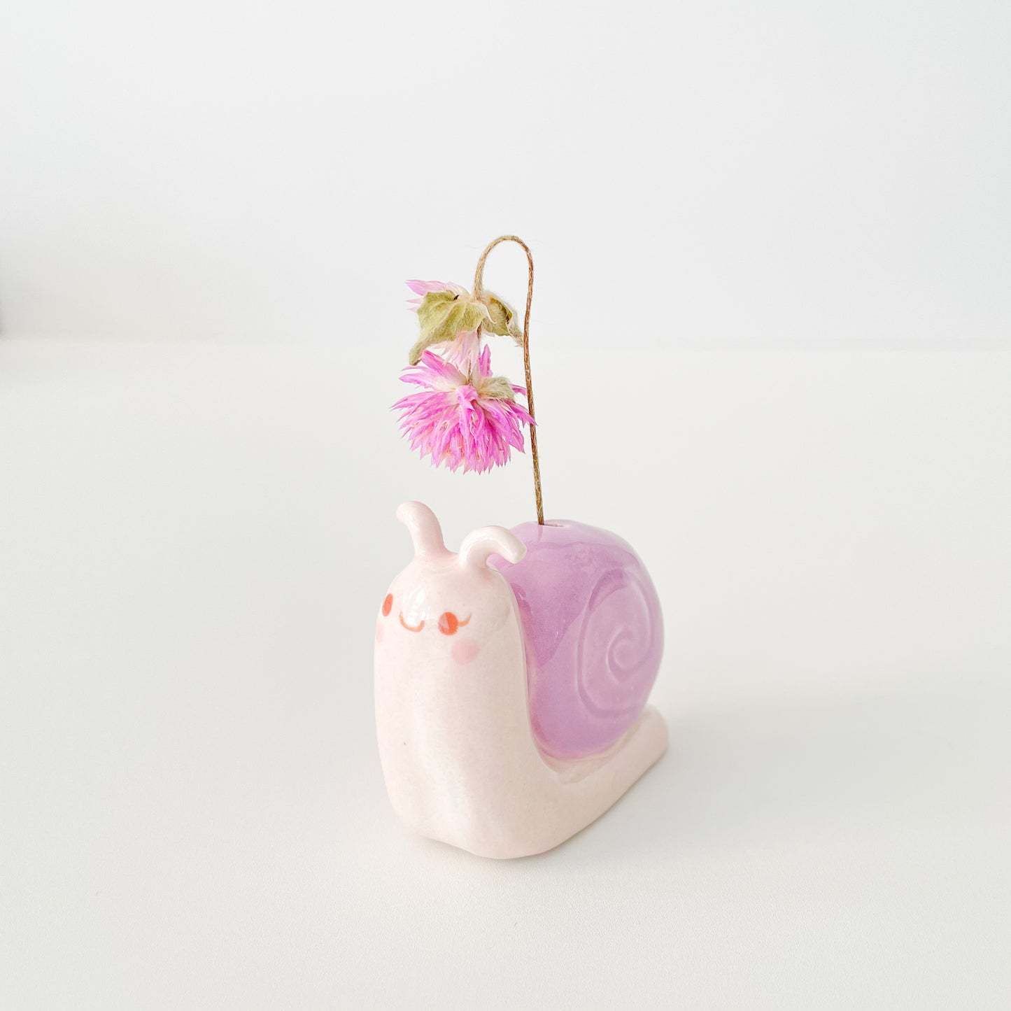 Purple Snail Mini vase