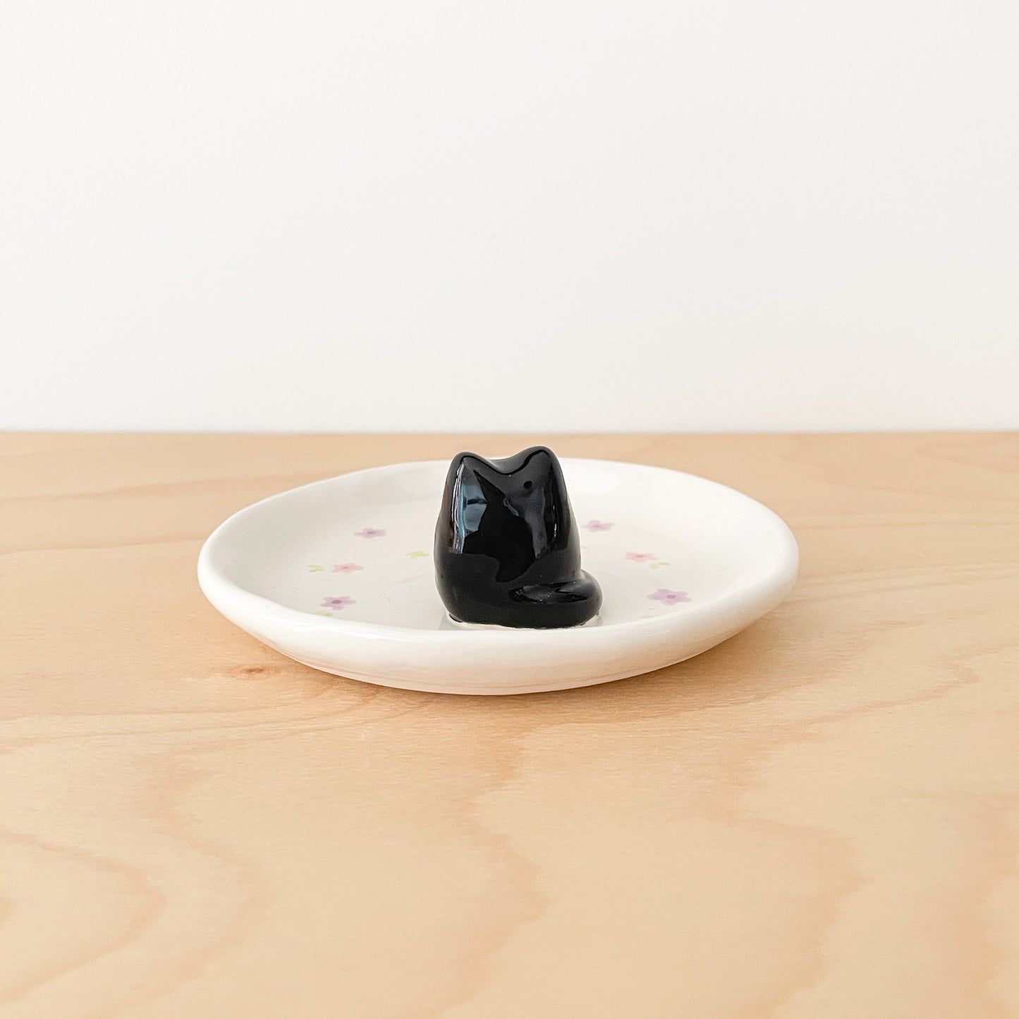 Black Cat Trinket Dish