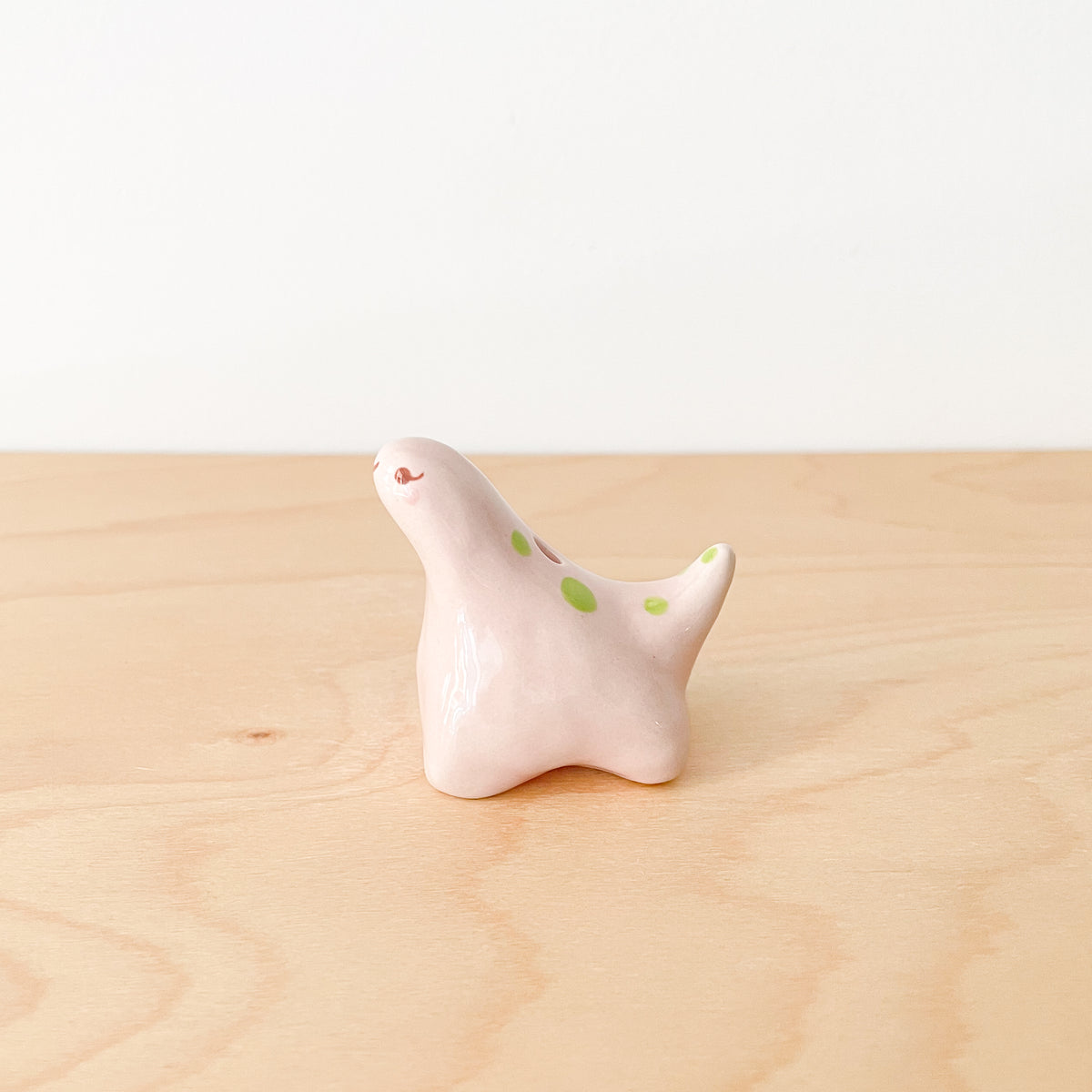 Pink Dinosaur Mini Vase