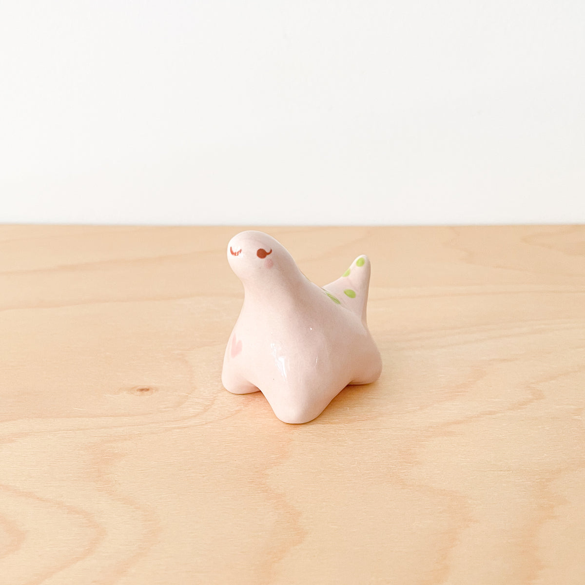 Pink Dinosaur Mini Vase