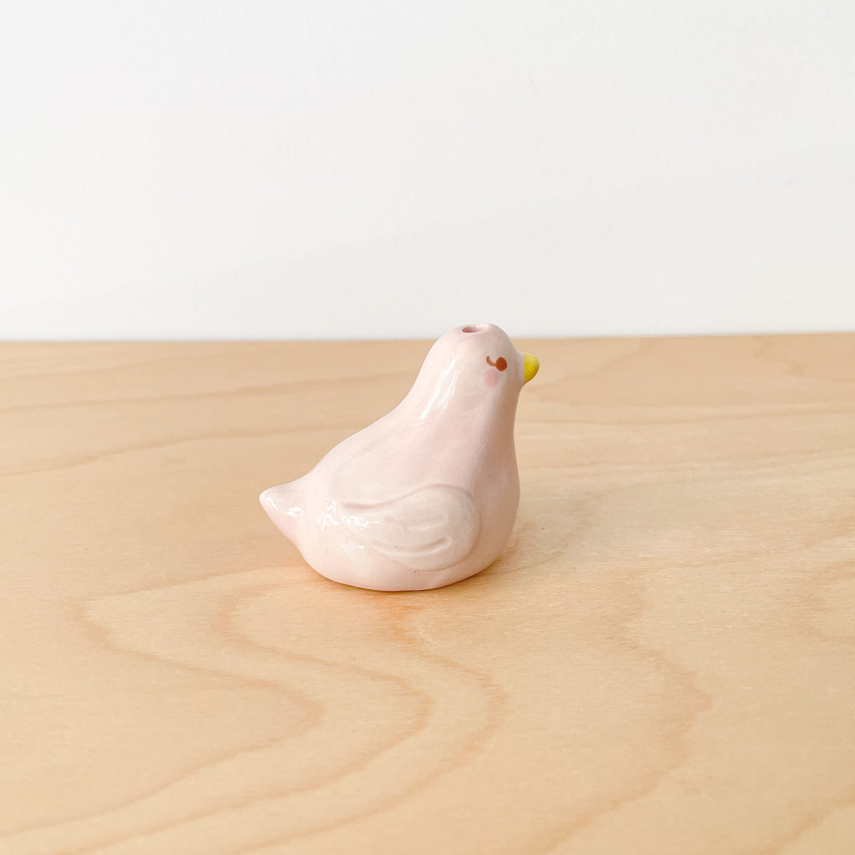 Pink Duck Mini Vase