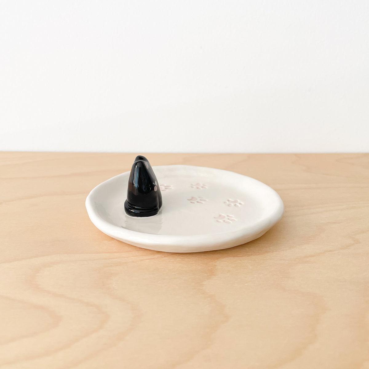 Black Cat Paws Trinket Dish