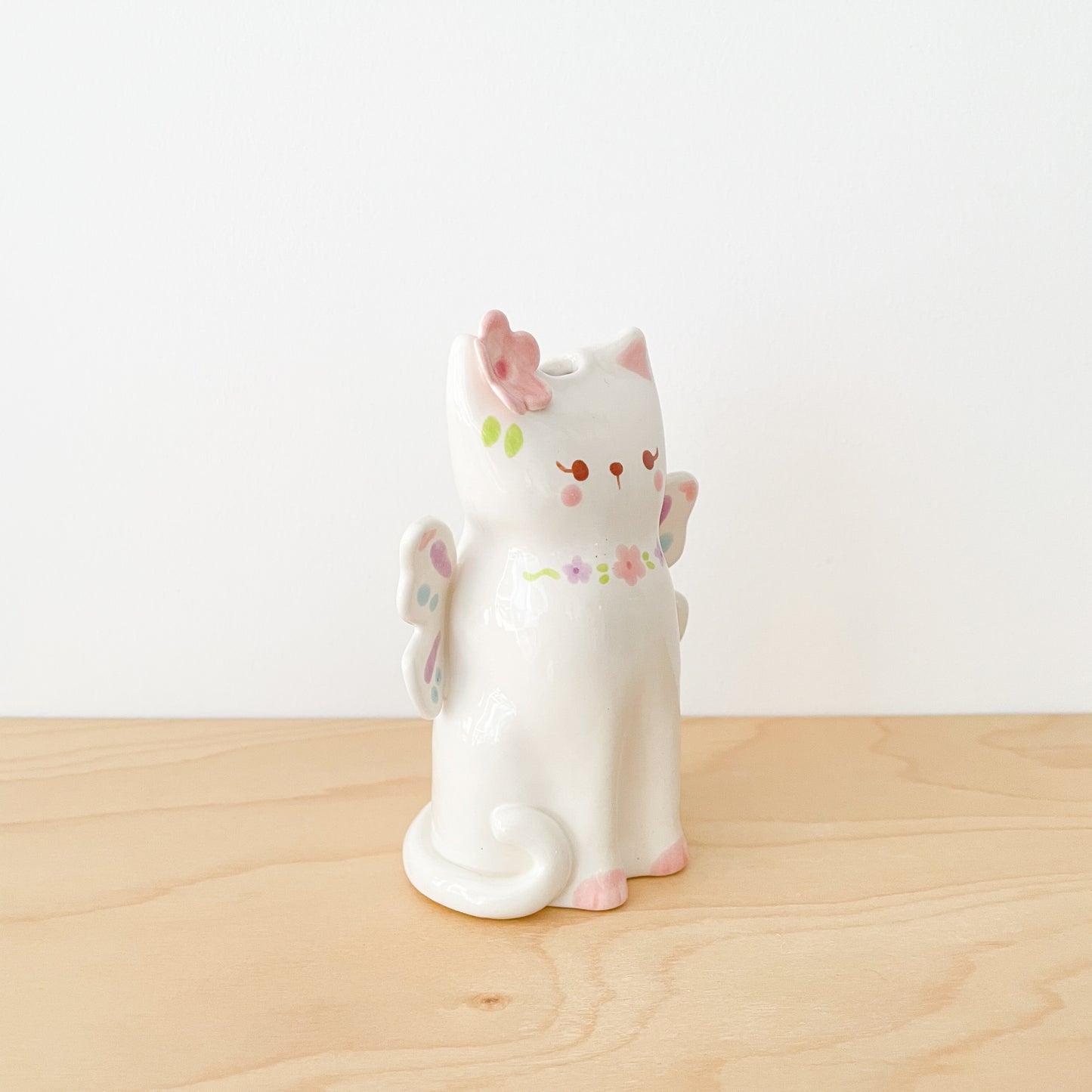 Fairy Cat Vase
