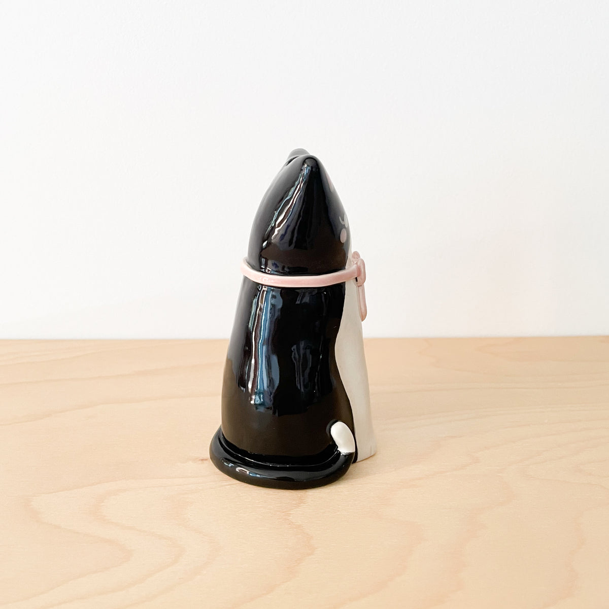 Tuxedo Cat Vase (design 2)