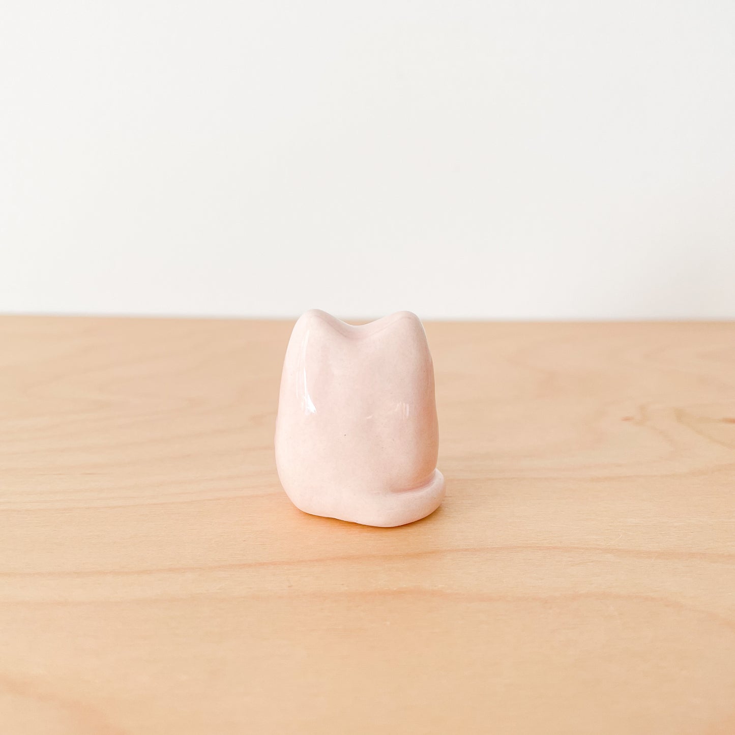 Pink Flower Cat Desk Pal