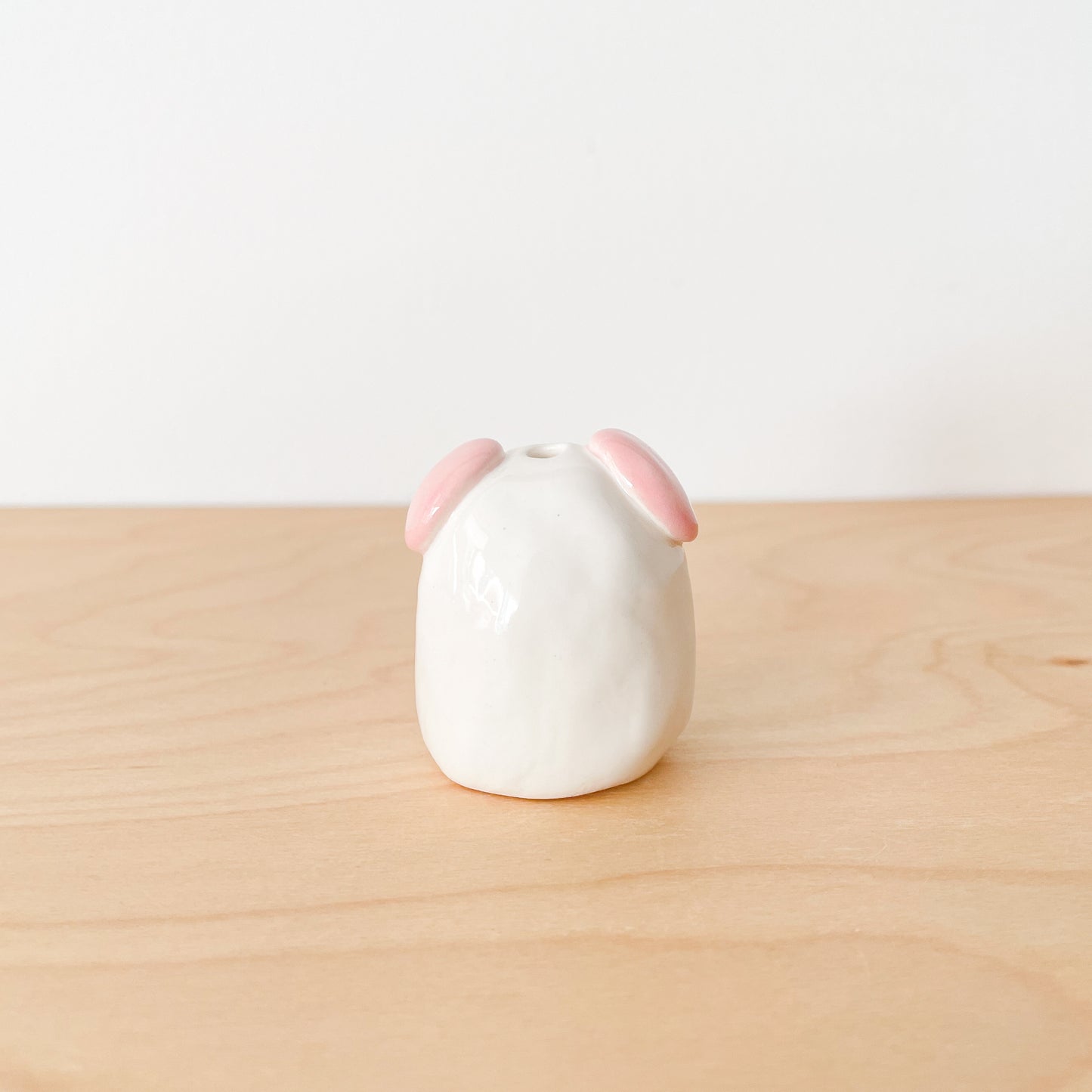 Pink Dog Mini Vase
