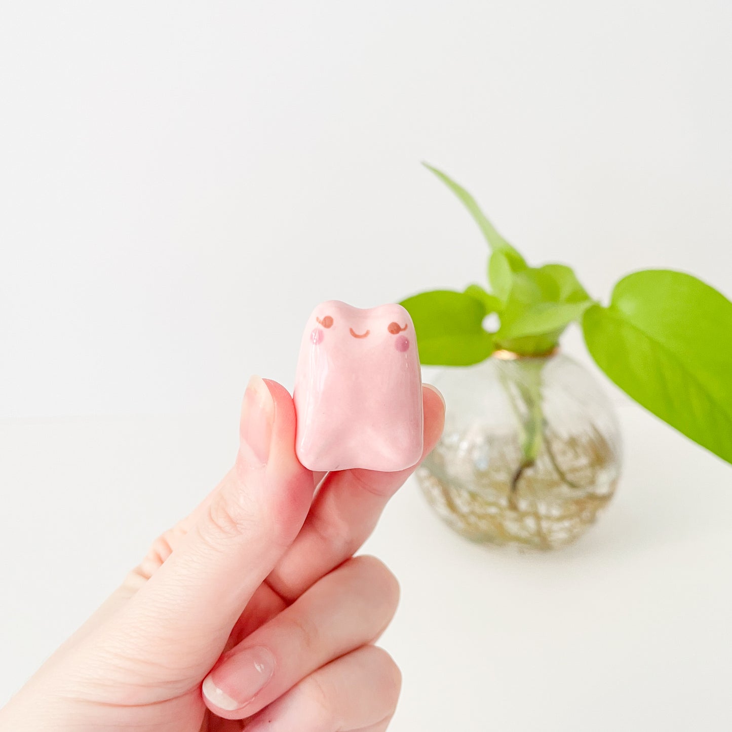 Pink froggy Desk Pal