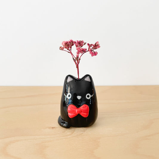 Jiji Cat Mini Vase