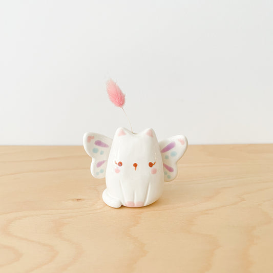 Fairy Cat Mini Vase