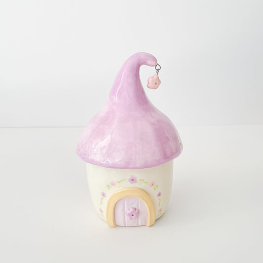 Purple Mushy Meadow Jar