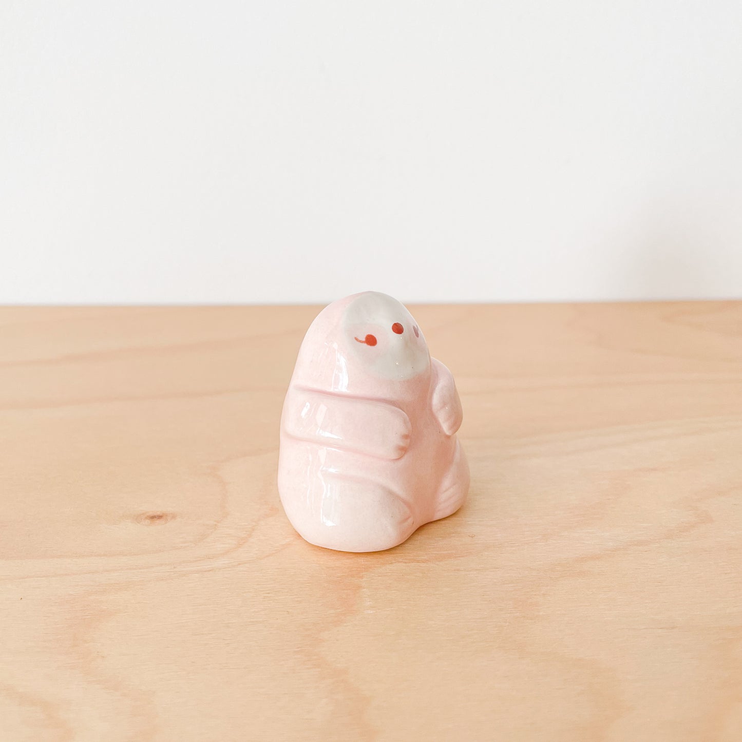 Pink Sloth Mini Vase