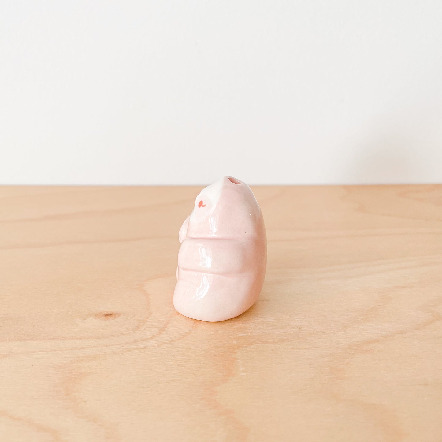 Pink Sloth Mini Vase