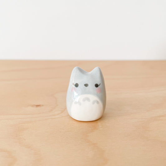 Grey Totoro Desk Pal