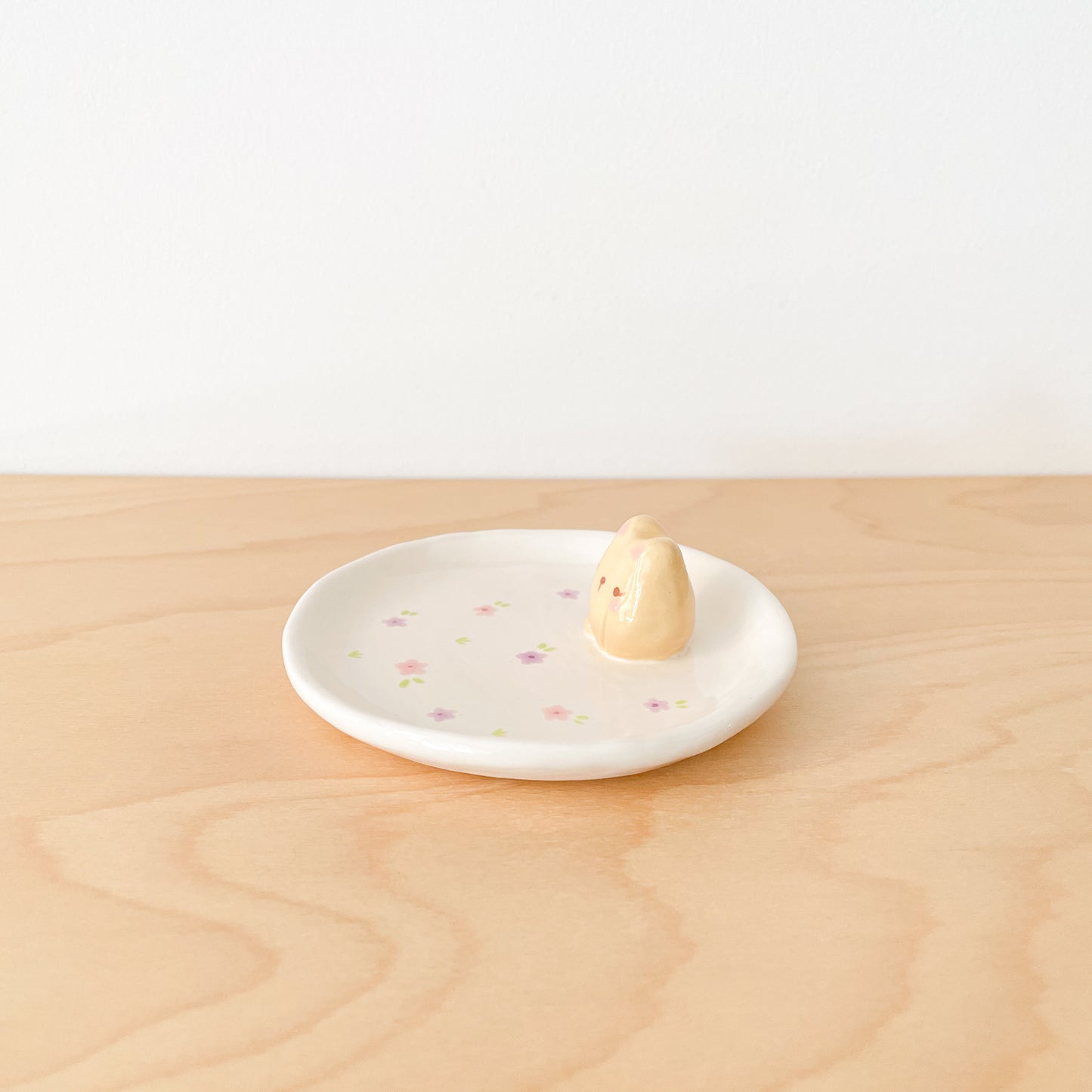 Brown Cat Trinket Dish