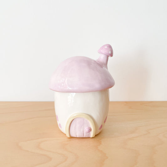 Purple Mushy Chimney Jar