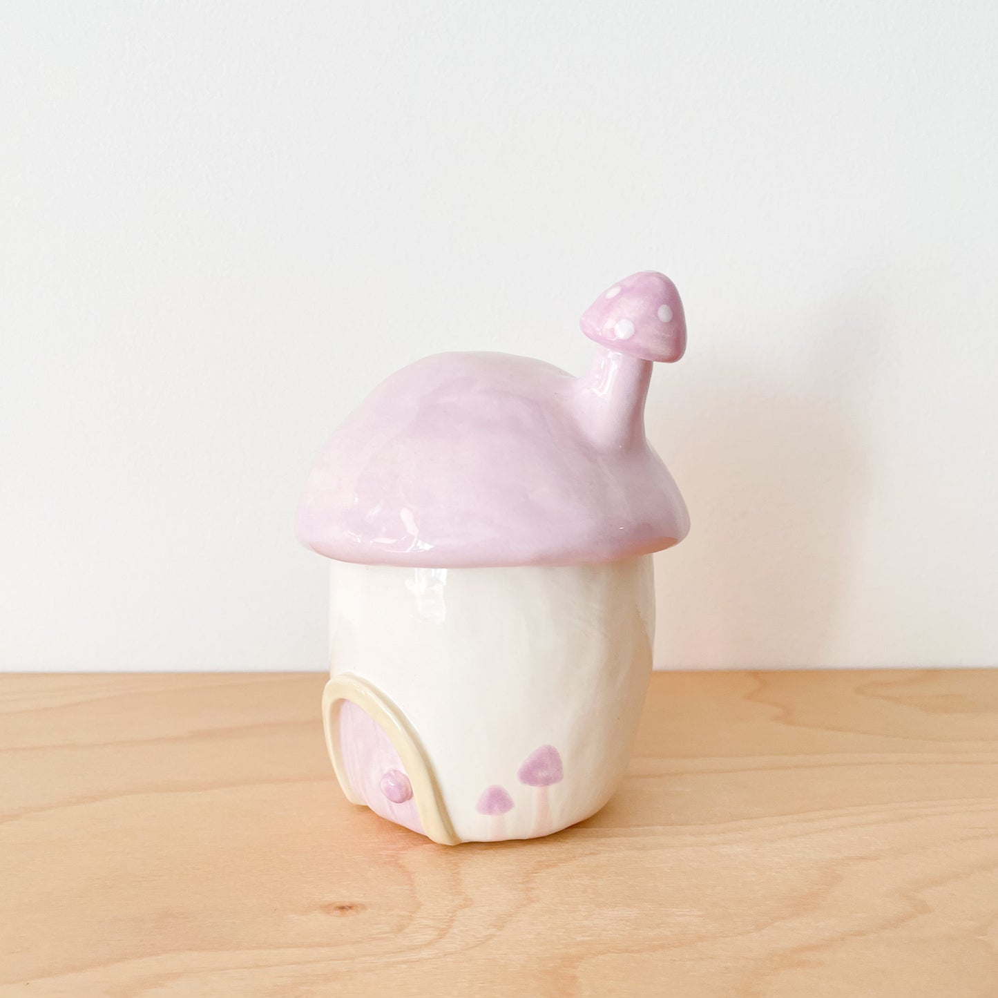 Purple Mushy Chimney Jar