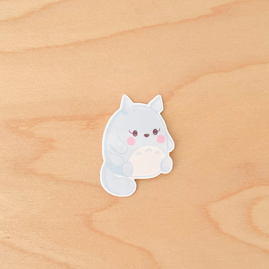 Blue Totoro Sticker