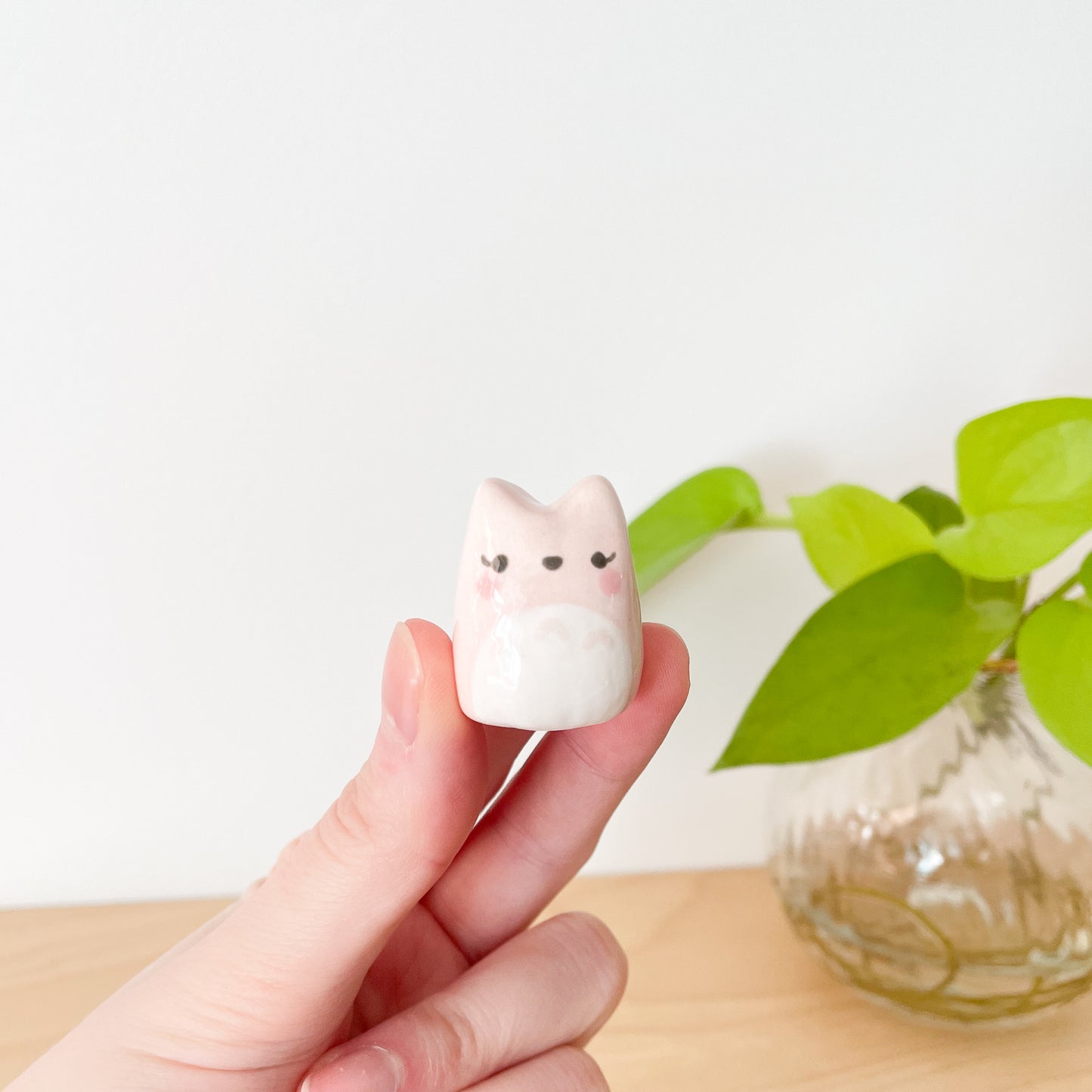 Pink Totoro Desk Pal