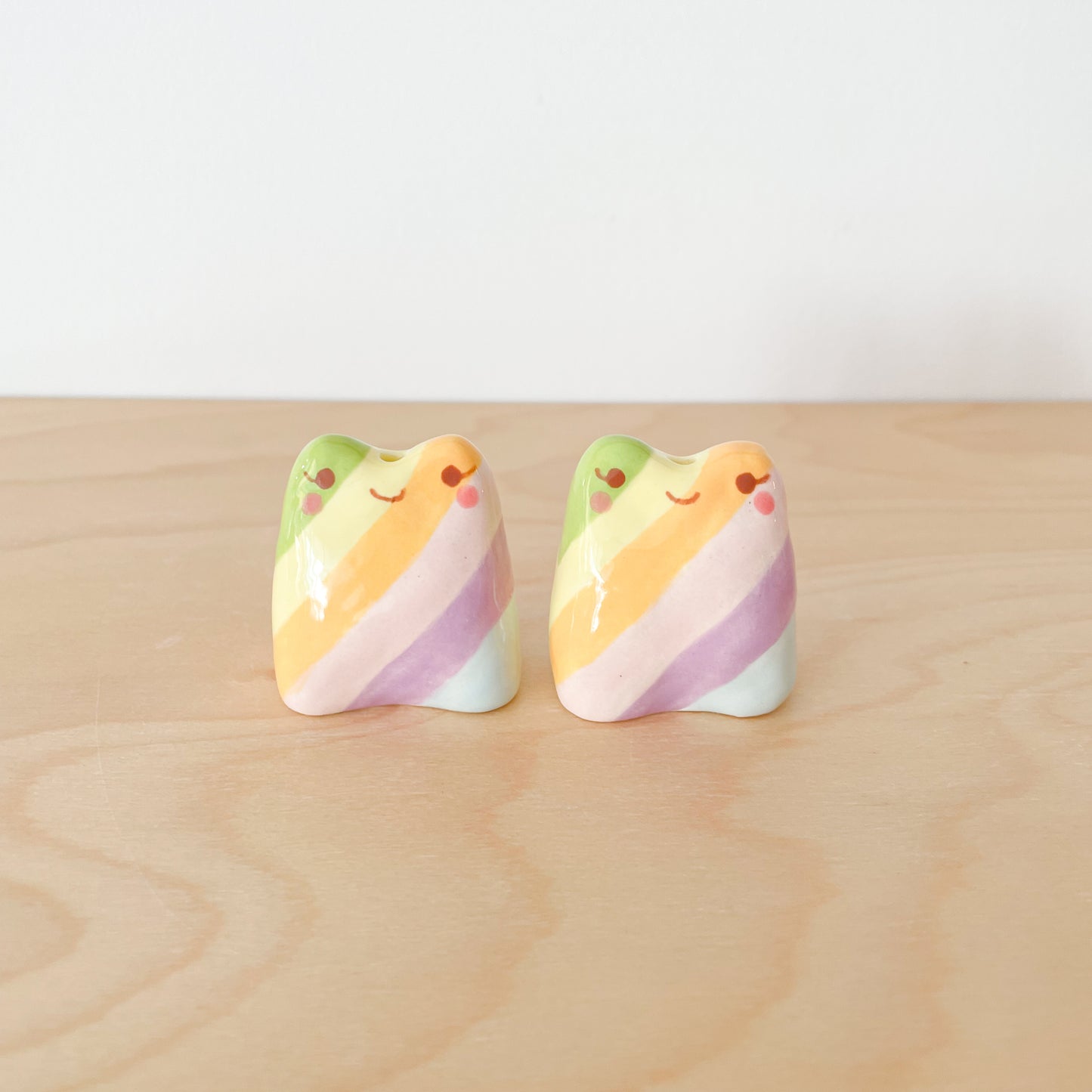 Rainbow Frog Mini Vase