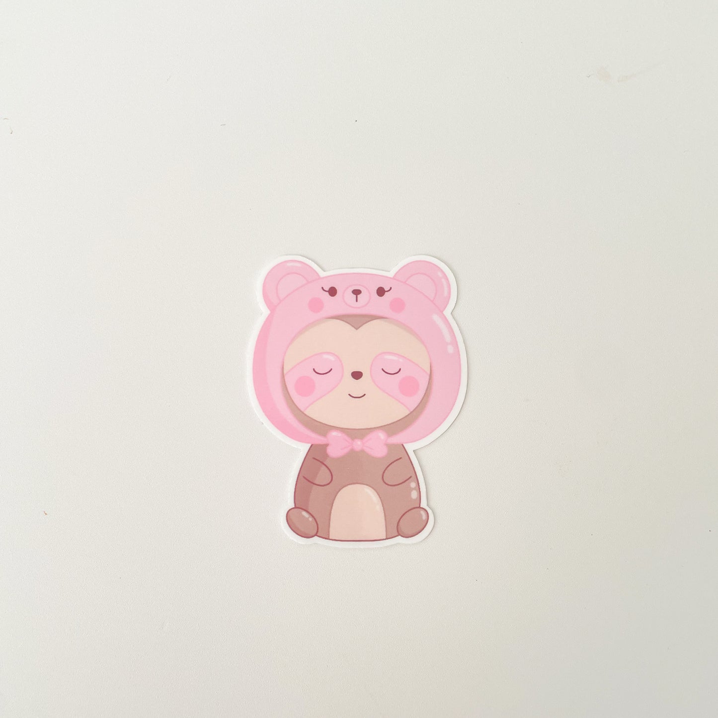 Bear Sloth Sticker