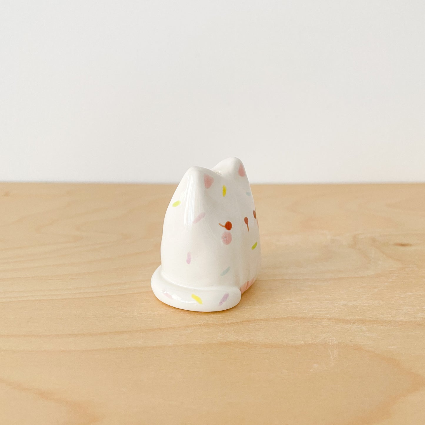 Sprinkle Cat Mini Vase