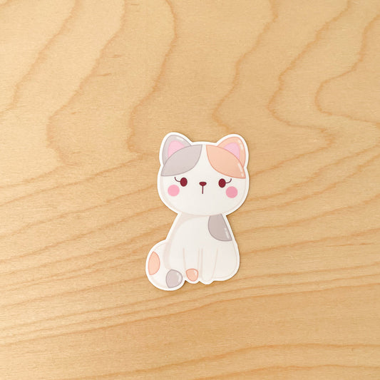 Spotty Cat sticker