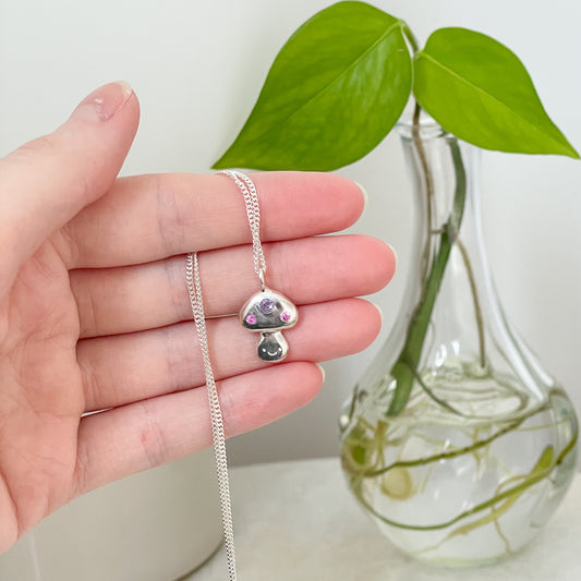 Cute Mushroom Necklace