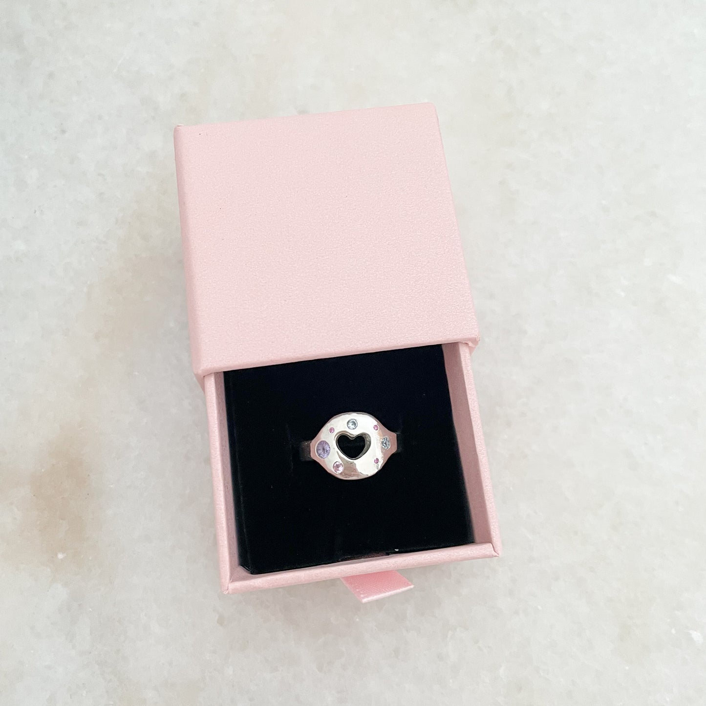 Pastel Sweetheart Ring