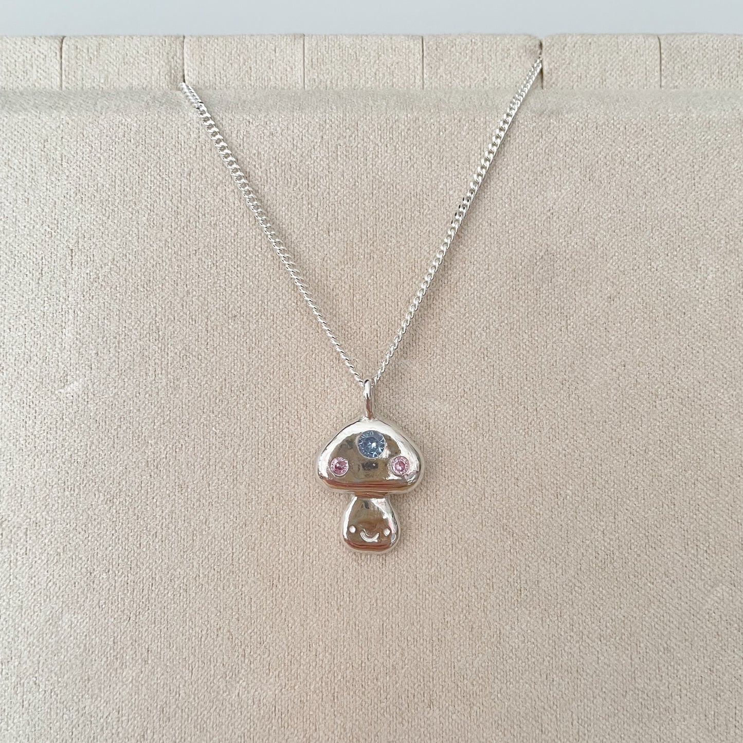 Pastel Mushroom Necklace