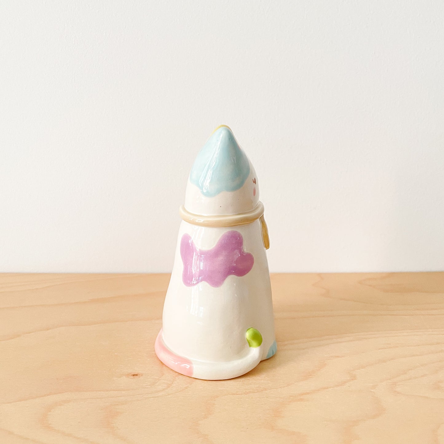 Rainbow Cat Vase