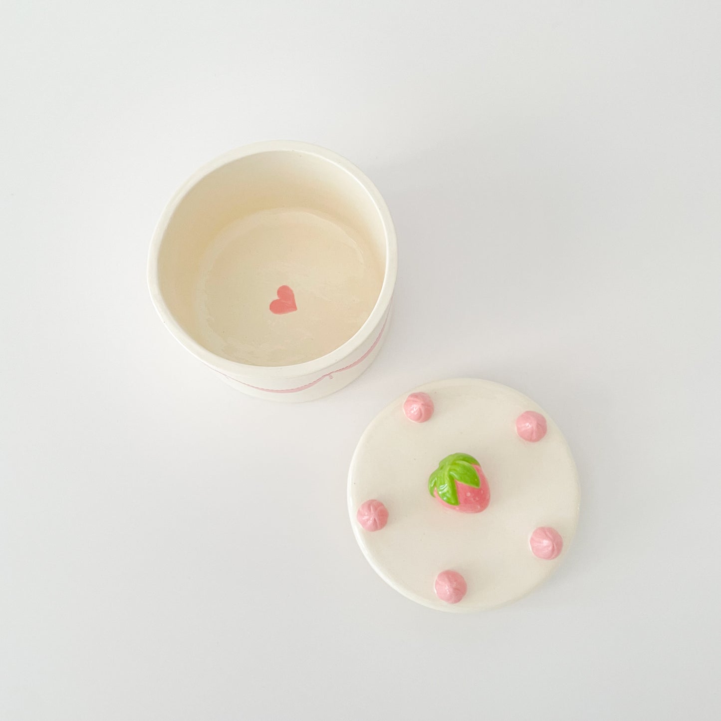 Strawberry and Cream Cake Jar